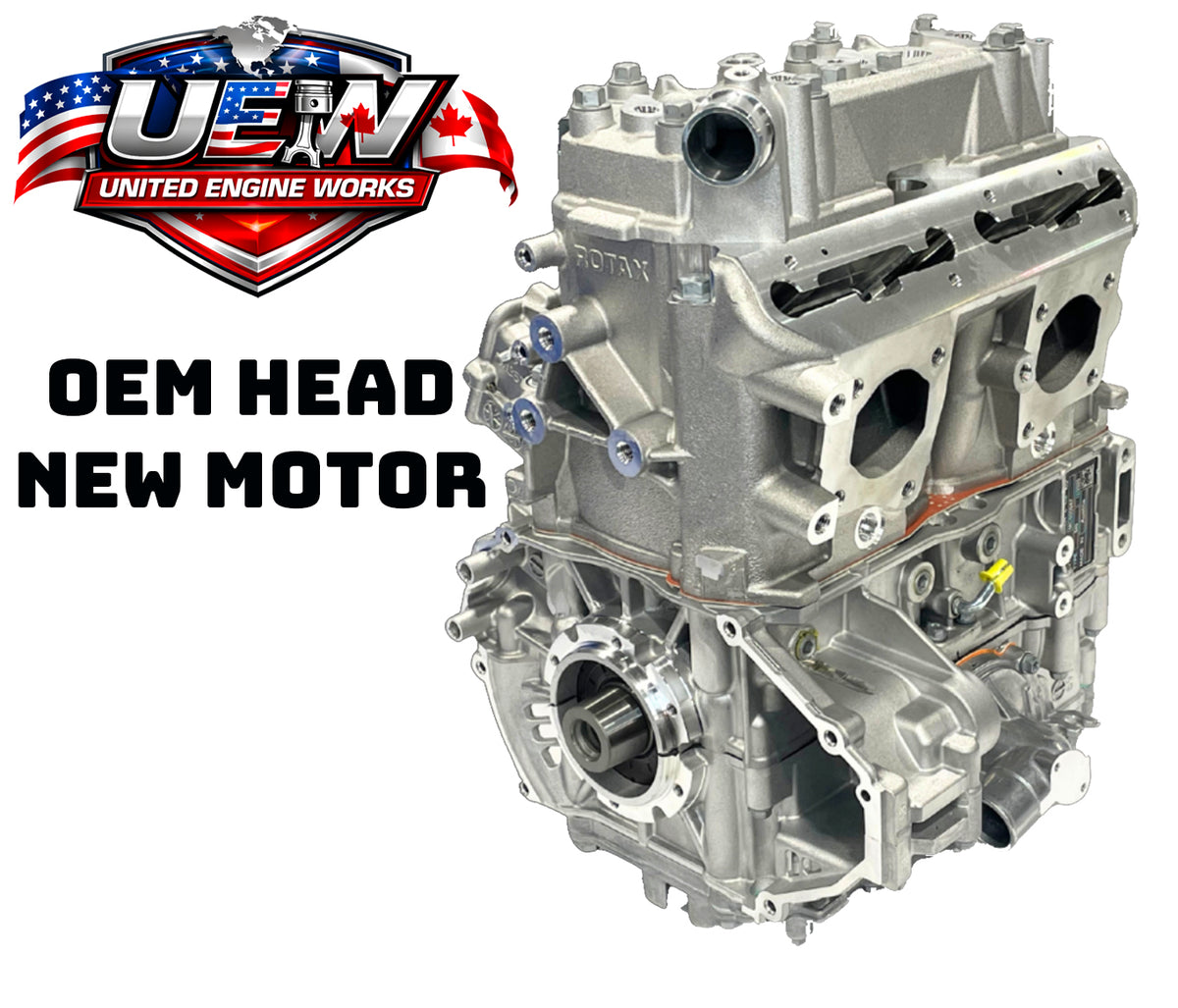Ski-Doo 850 E-TEC OEM Engine w/ OEM Head PREORDER