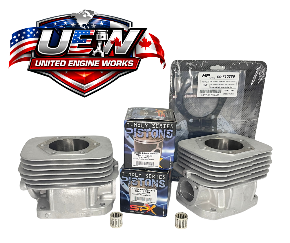 Kit de réparation haut moteur Polaris 550 ventilateur