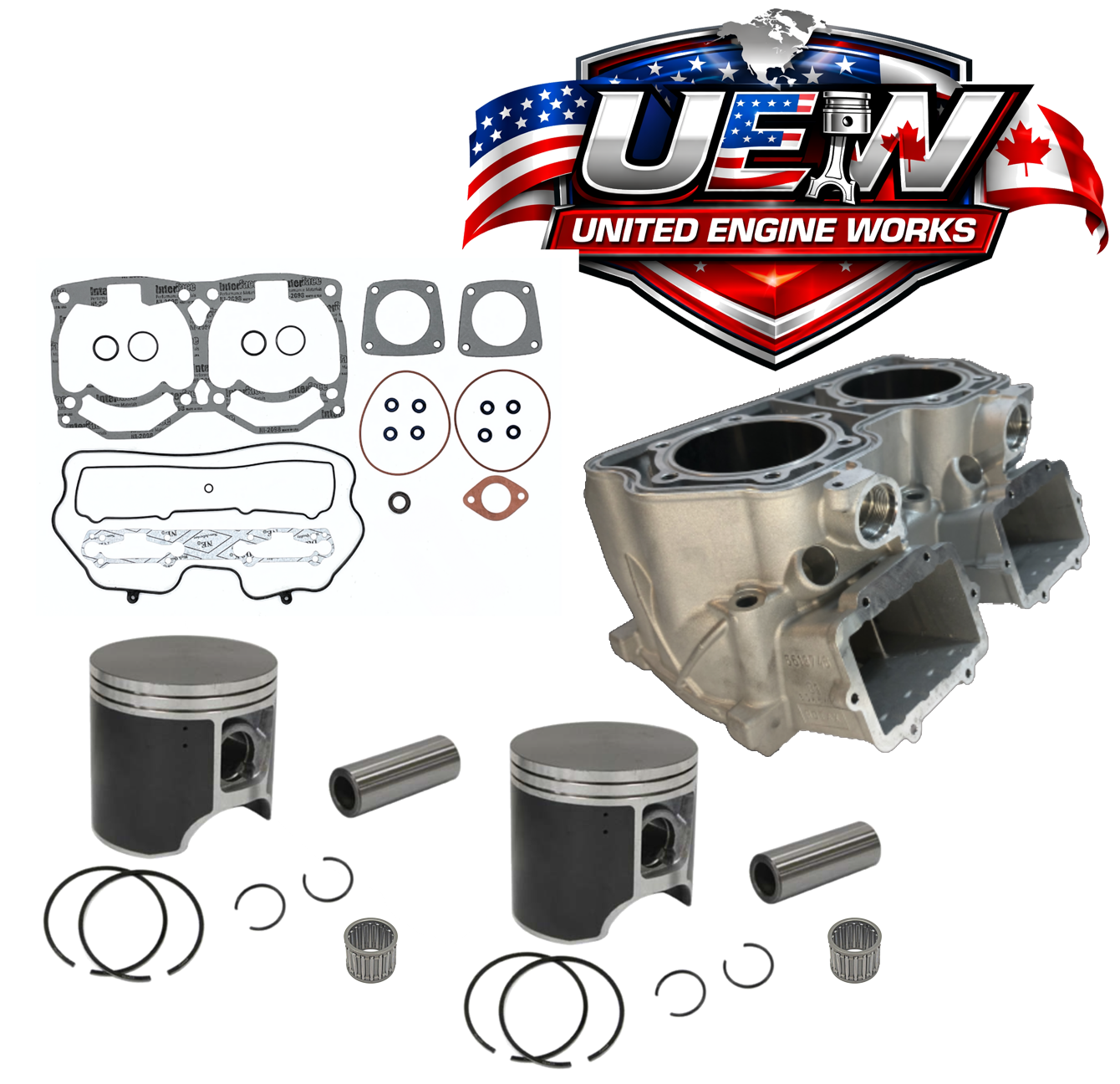 Kit de réparation haut moteur Ski-Doo 1000 SDI