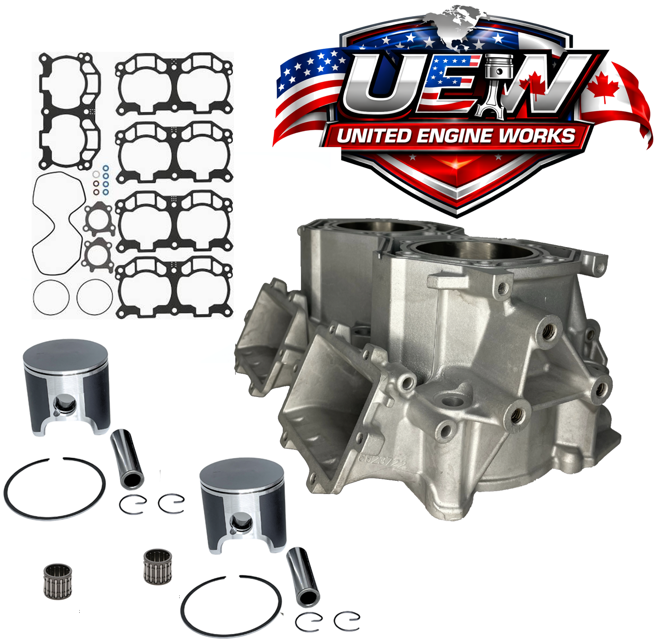 Kit de réparation haut moteur Ski-Doo 600 EFI