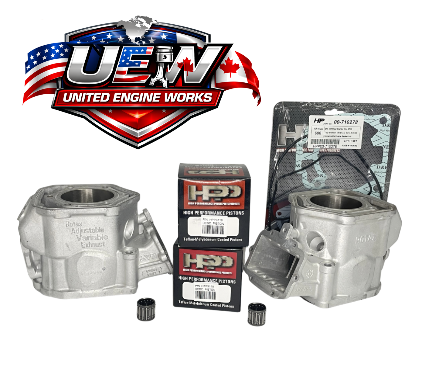 Kit de réparation haut moteur Ski-Doo 600 SDI
