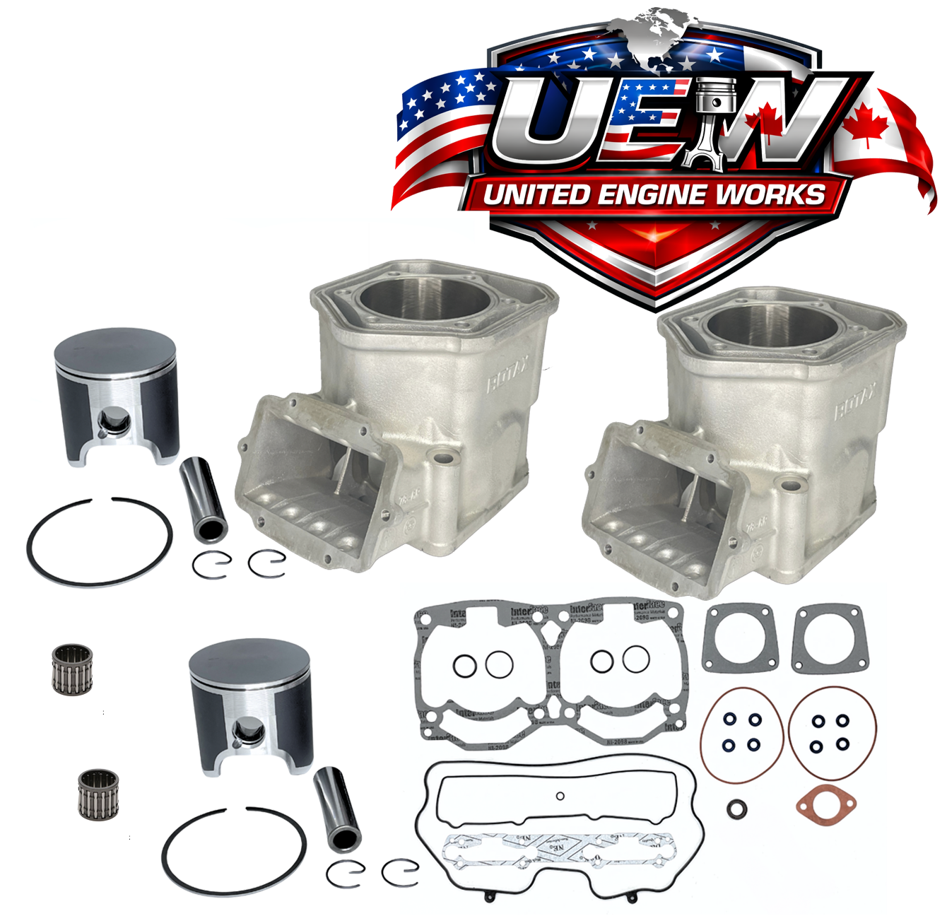 Kit de réparation haut moteur Ski-Doo 700 carburateur / HO